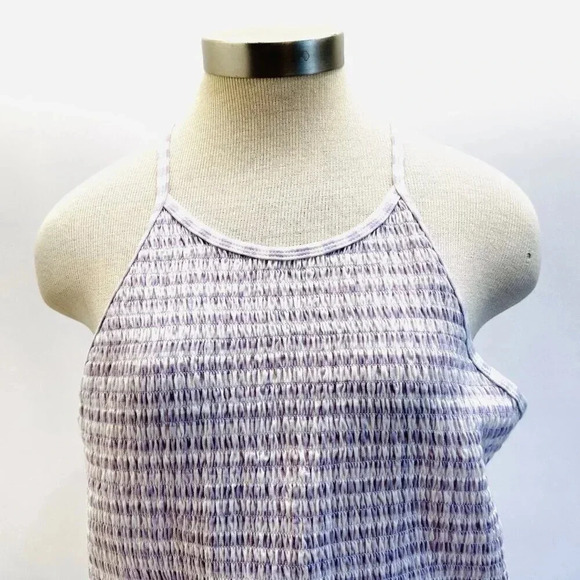 NWT SO GOODS FOR LIFE Juniors Sleeveless Straps Pullover Shirred Purple Top XXL - Picture 2 of 13